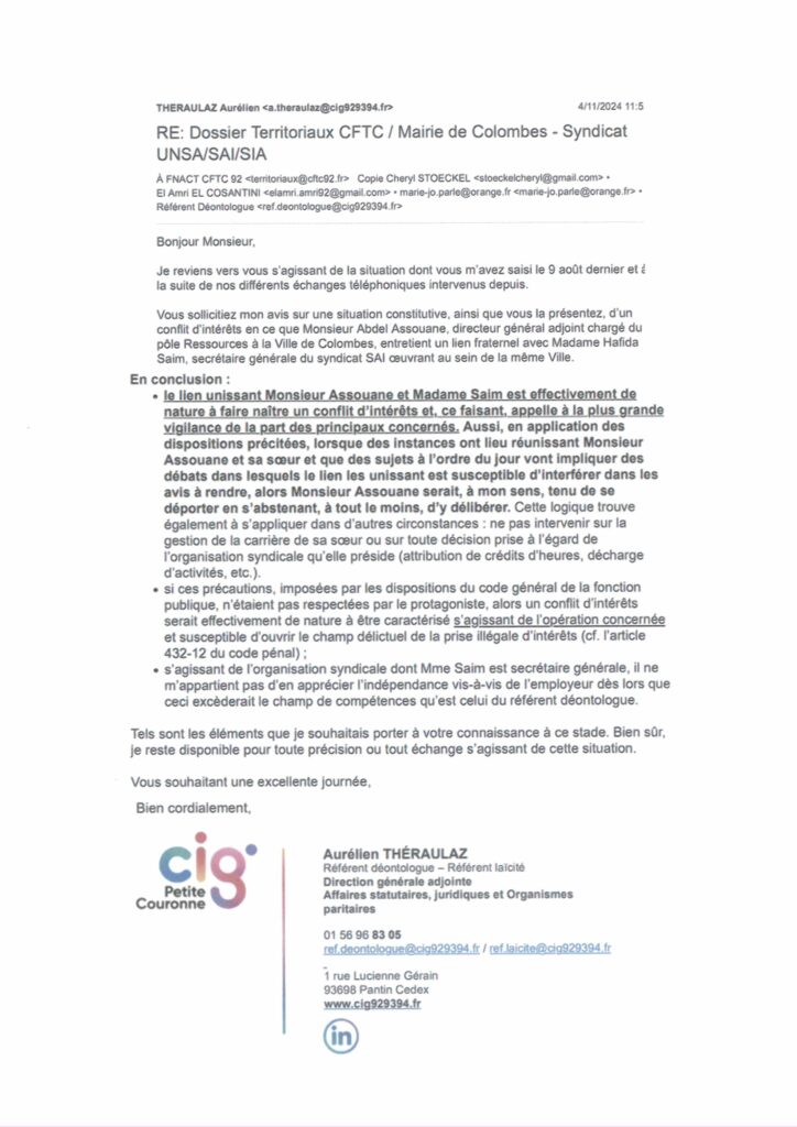 Decision referent conclusions