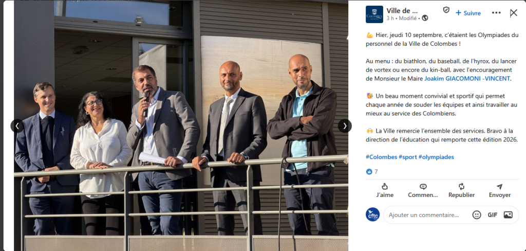 2026 09 10 Olympiades Personnel Colombes Linkedin 2026 09 10 Olympiades Personnel Colombes Linkedin