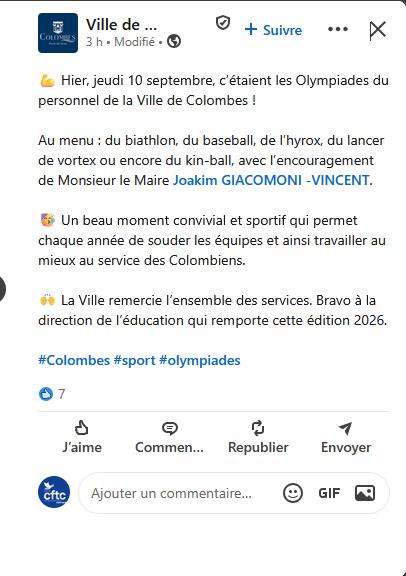 2026 09 10 Olympiades Personnel Colombes Linkedin texte